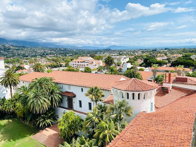 Santa Barbara Courthouse Tower view