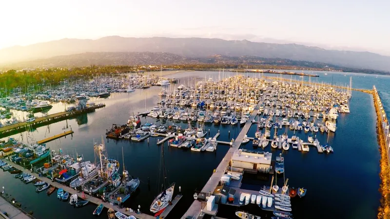 Santa Barbara Harbor view