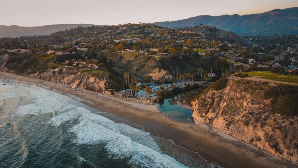 Santa barbara coastline