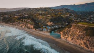 Santa barbara coastline